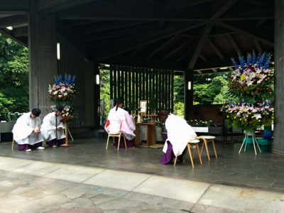 金光教東京平和集会　千鳥ケ淵戦没者墓苑